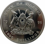 1000 Shillings Summer Olympics - Berlin obverse image