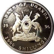 1000 Shillings Summer Olympics - Mexico City obverse image