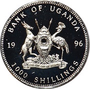 1000 Shillings Jungfraujoch obverse image
