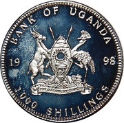 1000 Shillings Monch obverse image