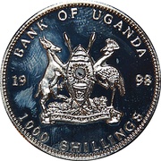 1000 Shillings San Bernardino obverse image