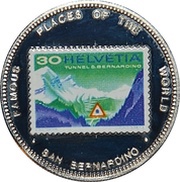 1000 Shillings San Bernardino, Uganda, 1998 reverse image