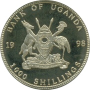 1000 Shillings 50 Euro cent Netherlands obverse image
