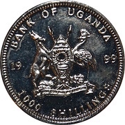 1000 Shillings 1 Euro cent Austria obverse image