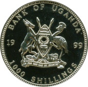 1000 Shillings 2 Euro cent Netherlands obverse image