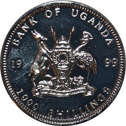 1000 Shillings 5 Euro cent Belgium obverse image