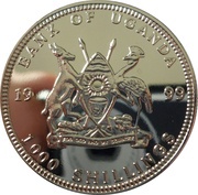 1000 Shillings 5 Euro cent Netherlands obverse image
