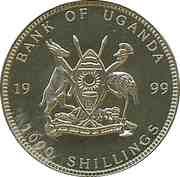1000 Shillings 1 Euro Belgium obverse image