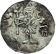 Denar - Ulrich, Bohemia, 1092-1113 reverse image