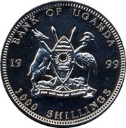 1000 Shillings 1 Euro Netherlands obverse image