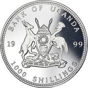 1000 Shillings 2 Euro Austria obverse image