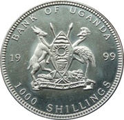 1000 Shillings 2 Euro Belgium obverse image