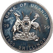 1000 Shillings Graustock obverse image