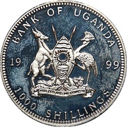 1000 Shillings Wetterhorn obverse image