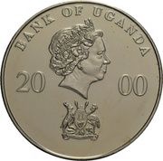 1000 Shillings Reunification of Germany obverse image