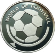 1000 Shillings Football, Uganda, 2002 reverse image