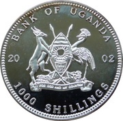 1000 Shillings Goalkeeper obverse image
