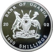 1000 Shillings Seal obverse image