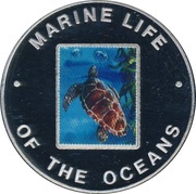1000 Shillings Sea turtle reverse image