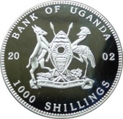 1000 Shillings Black fish obverse image