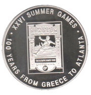 1000 Shillings Summer Olympics - London, Uganda, 2002 reverse image