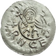 Denar - Ulrich, Bohemia, 1092-1113 reverse image