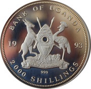 2000 Shillings Matterhorn obverse image