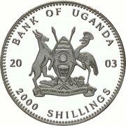 2000 Shillings Runner obverse image