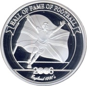 2000 Shillings Gary Lineker, Uganda, 2006 reverse image