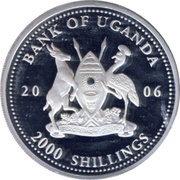2000 Shillings Roy Keane obverse image