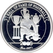 2000 Shillings Fernando Hierro, Uganda, 2006 reverse image