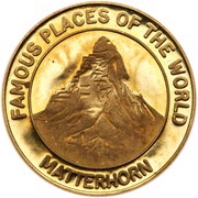 4000 Shillings Matterhorn reverse image