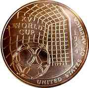 5000 Shillings World Cup reverse image