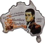 5000 Shillings Matthew Flinders, Uganda, 2002 reverse image