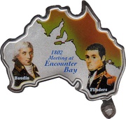 5000 Shillings Flinders and Baudin, Uganda, 2002 reverse image