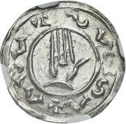 Denar - Vratislaus II, Bohemia, 1055-1061 reverse image