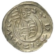 Denar - Vratislaus II, Bohemia, 1055-1061 reverse image