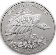 2 Hryvni Cinereous Vulture, Ukraine, 2008 reverse image
