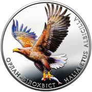 2 Hryvni Haliaeetus Albicilla, Ukraine, 2019 reverse image