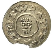 Denar - Borivoj II and Vratislaus II, Bohemia, 1090-1091 reverse image