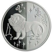 5 Hryven Leo, Ukraine, 2008 reverse image