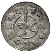 Denar - Svatopluk, Bohemia, 1095-1107 reverse image