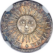 ½ Real Provincias del Rio de la Plata obverse image