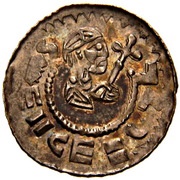 Denar - Svatopluk, Bohemia, 1095-1107 reverse image