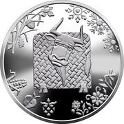 5 Hryven Year of the Ox, Ukraine, 2021 reverse image