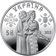 5 Hryven Female Defenders obverse image