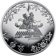 5 Hryven Year of the Dragon, Ukraine, 2024 reverse image
