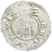 Denar - Otto II, Bohemia, 1110-1125 reverse image