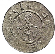 Denar - Otto II The Black, Bohemia, 1110-1125 reverse image