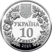 10 Hryven Staurophora celsia obverse image